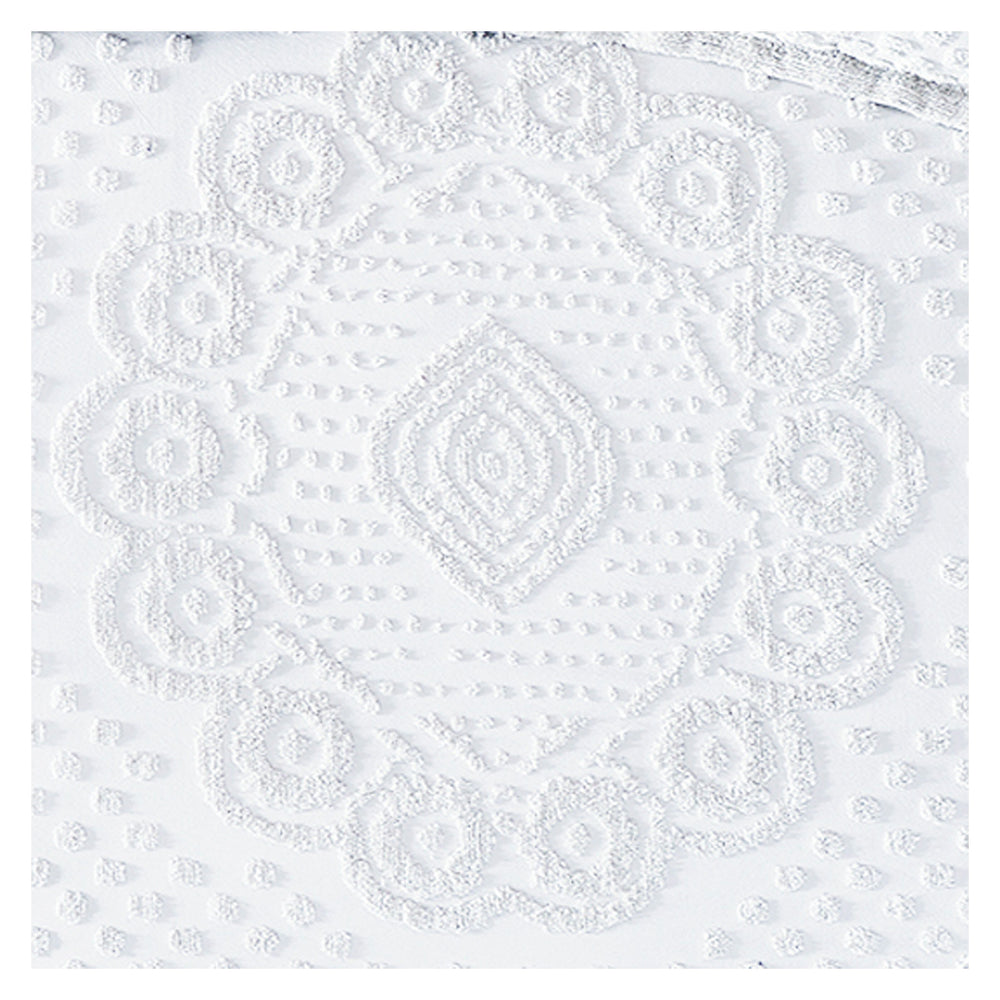 
                      
                        Heirloom 100% Cotton Chenille Bedspread & Shams, Medallion Design, Lightweight Luxury Coverlet
                      
                    