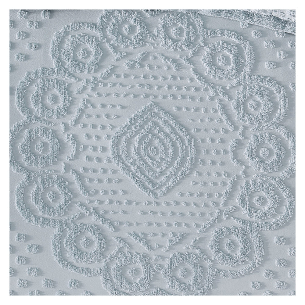 
                      
                        Heirloom 100% Cotton Chenille Bedspread & Shams, Medallion Design, Lightweight Luxury Coverlet
                      
                    