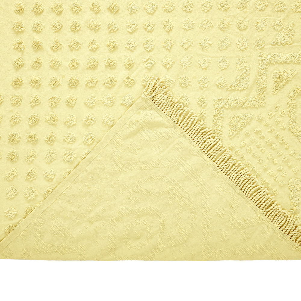 
                      
                        Heirloom 100% Cotton Chenille Bedspread & Shams, Medallion Design, Lightweight Luxury Coverlet
                      
                    