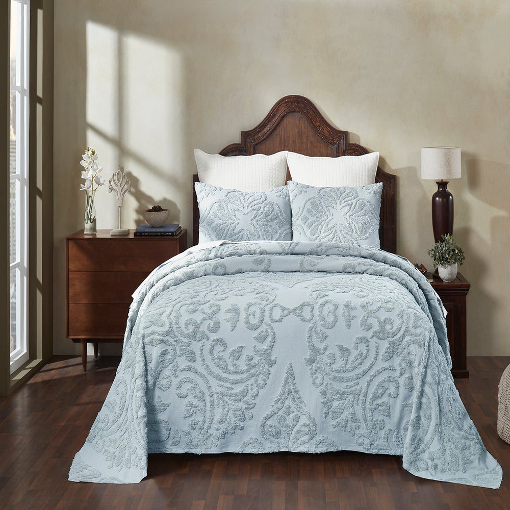 
                      
                        Rylee 100% Cotton Chenille, Soft & Breathable Floral Design, Luxurious All Season Comfort, Machine Washable Tufted Bedspreads
                      
                    