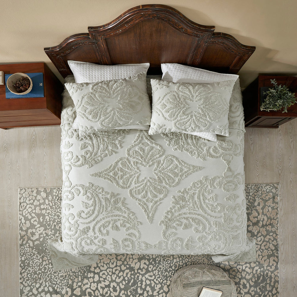 
                      
                        Rylee 100% Cotton Chenille, Soft & Breathable Floral Design, Luxurious All Season Comfort, Machine Washable Tufted Bedspreads
                      
                    