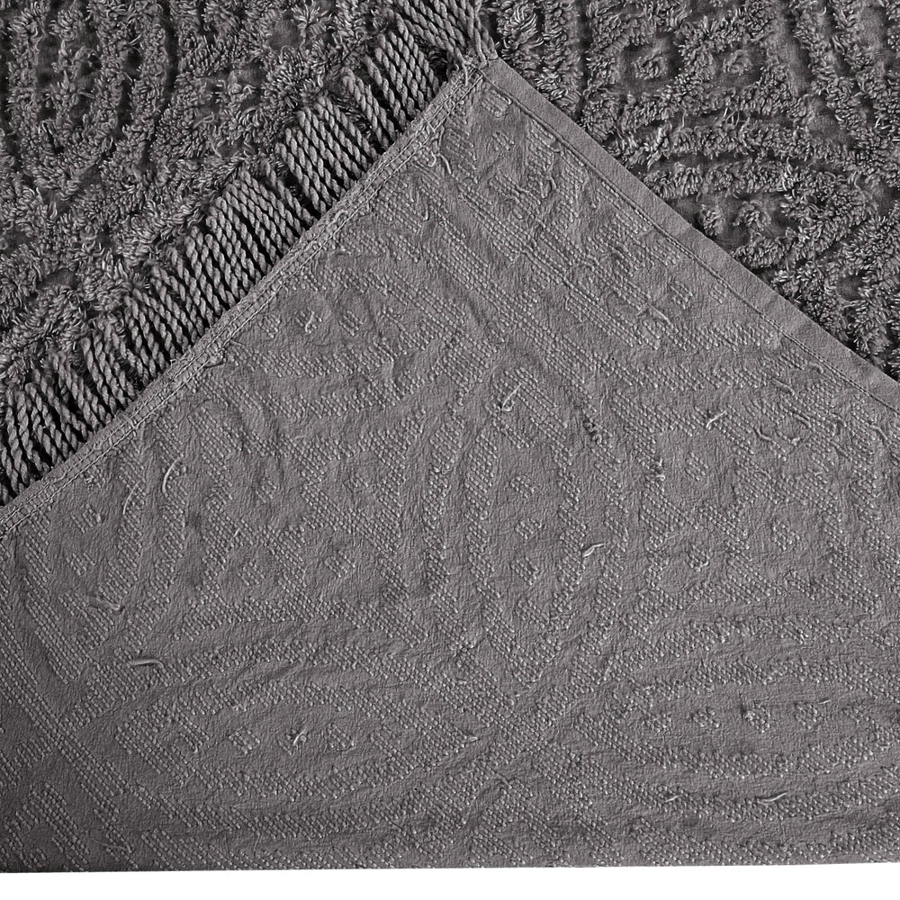 
                      
                        Wedding Ring Tufted Geometric Loop & Ring Bedspread, 100% Cotton, Solid Backing, Machine Washable Bedding
                      
                    