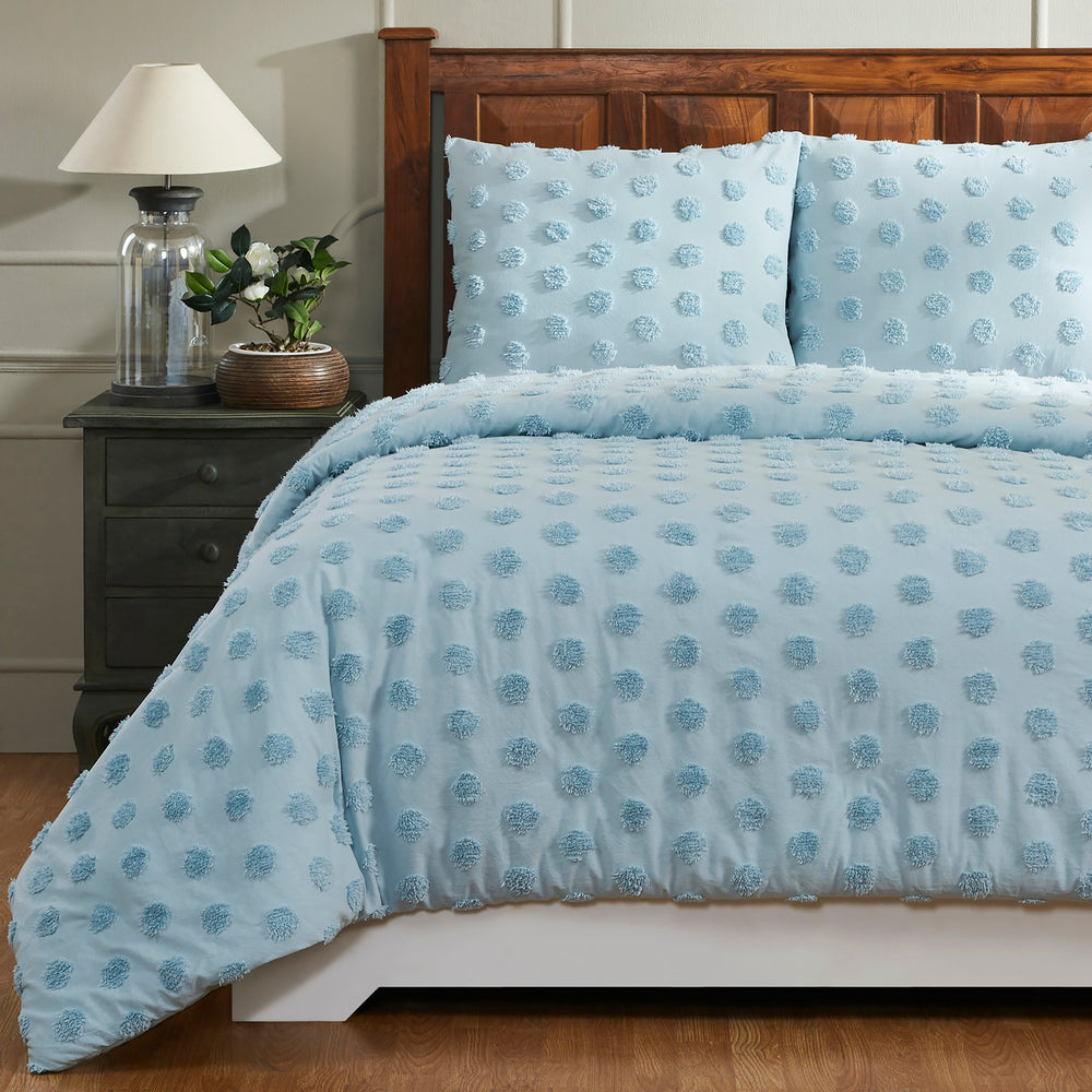 
                      
                        Athenia Tufted Polka Dot Comforter Set - Soft Tufted Design, 100% Polyester Fill, Luxurious and Cozy Bedding Set
                      
                    