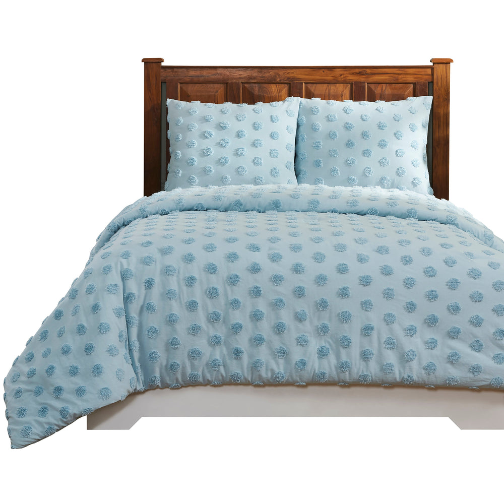 
                      
                        Athenia Tufted Polka Dot Comforter Set - Soft Tufted Design, 100% Polyester Fill, Luxurious and Cozy Bedding Set
                      
                    