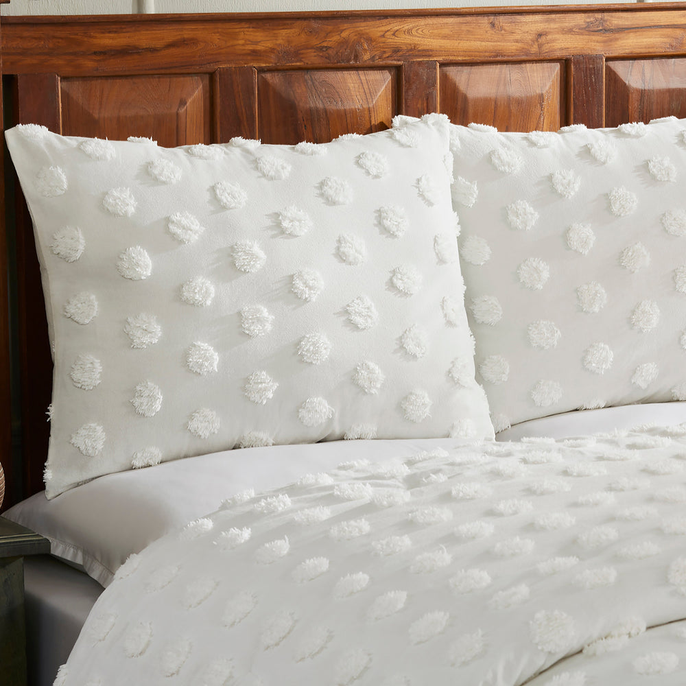 
                      
                        Athenia Tufted Polka Dot Comforter Set - Soft Tufted Design, 100% Polyester Fill, Luxurious and Cozy Bedding Set
                      
                    