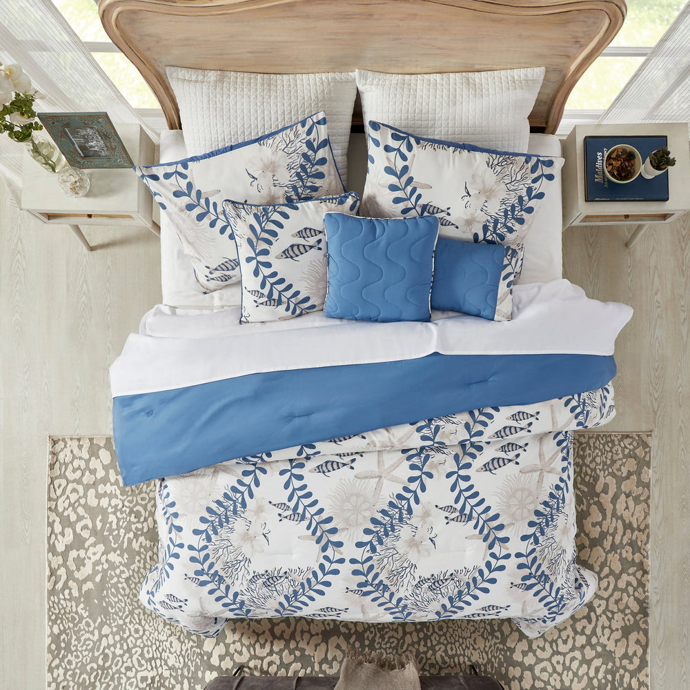 
                      
                        Caspian Nautical Comforter Soft 100% Polyester Fill, Lightweight and Cozy Comforter Set
                      
                    