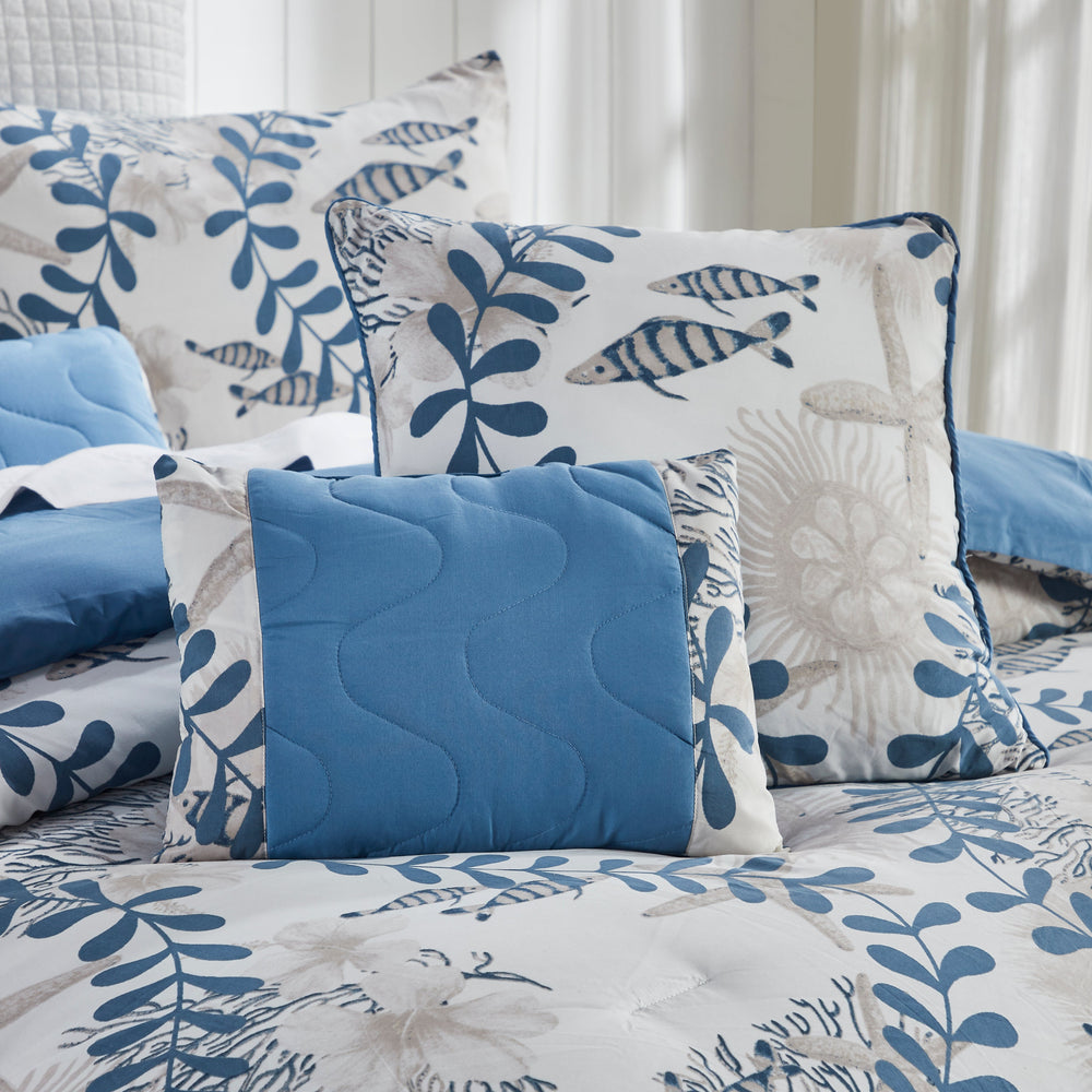 
                      
                        Caspian Nautical Comforter Soft 100% Polyester Fill, Lightweight and Cozy Comforter Set
                      
                    