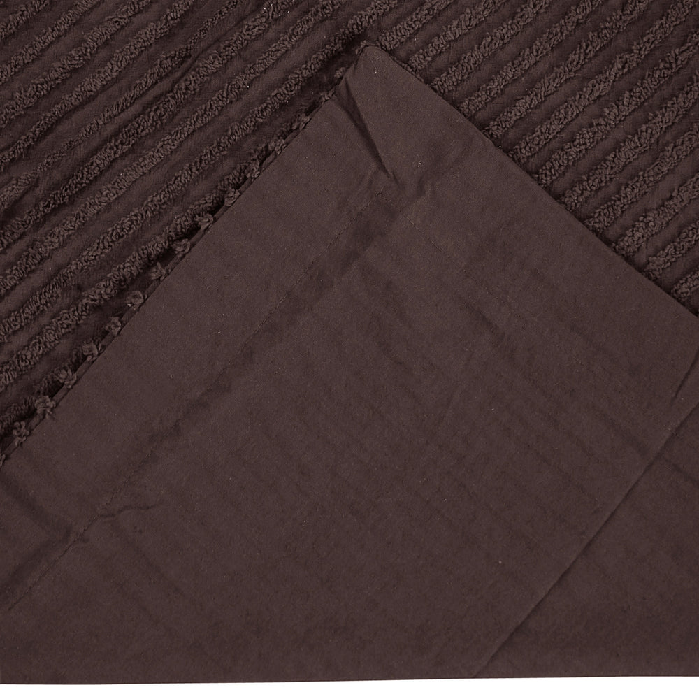 
                      
                        Jullian 100% Cotton Chenille Bedspread & Shams, Machine Washable Tufted Bold Stripes, Luxurious All-Season Bedding
                      
                    