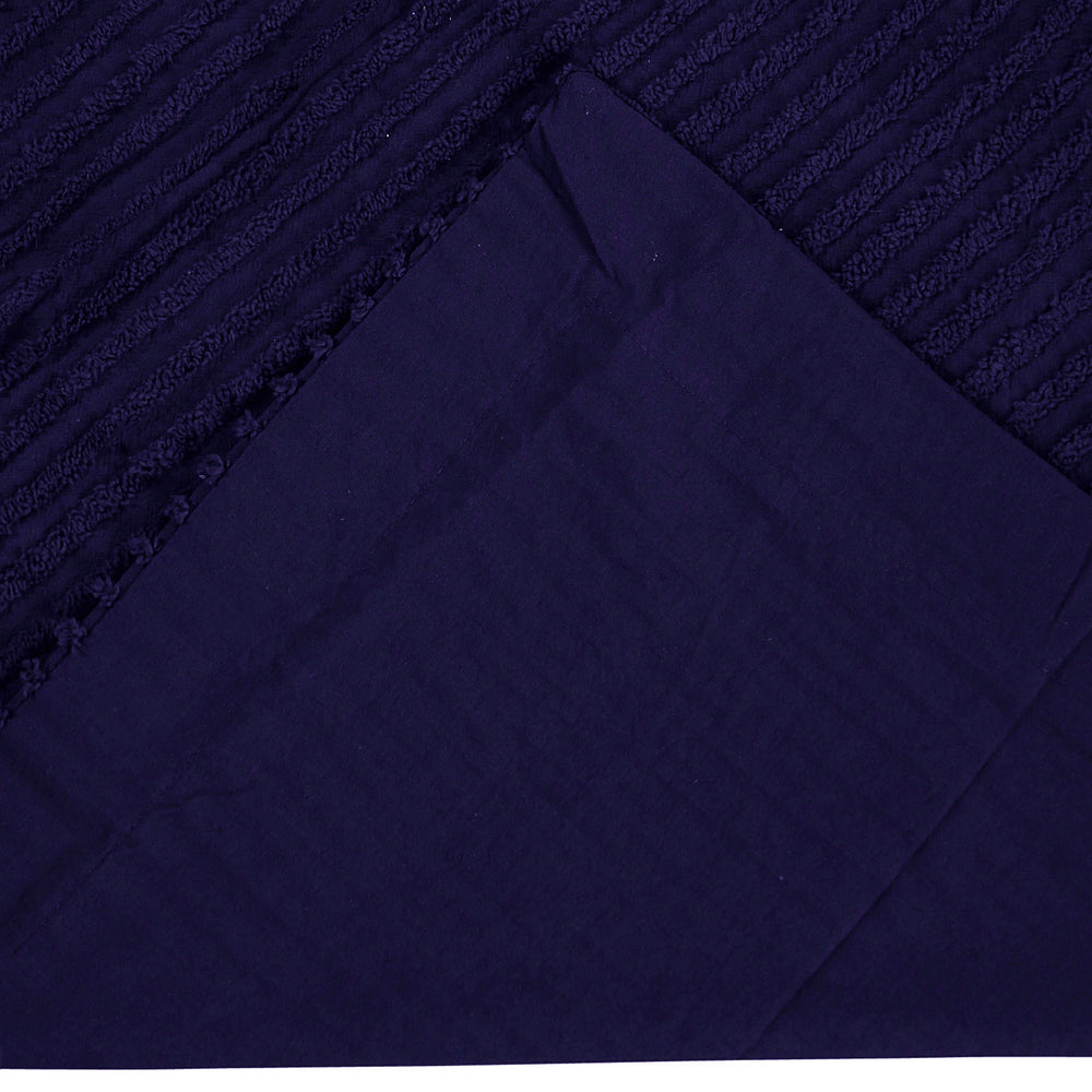 
                      
                        Jullian 100% Cotton Chenille Bedspread & Shams, Machine Washable Tufted Bold Stripes, Luxurious All-Season Bedding
                      
                    