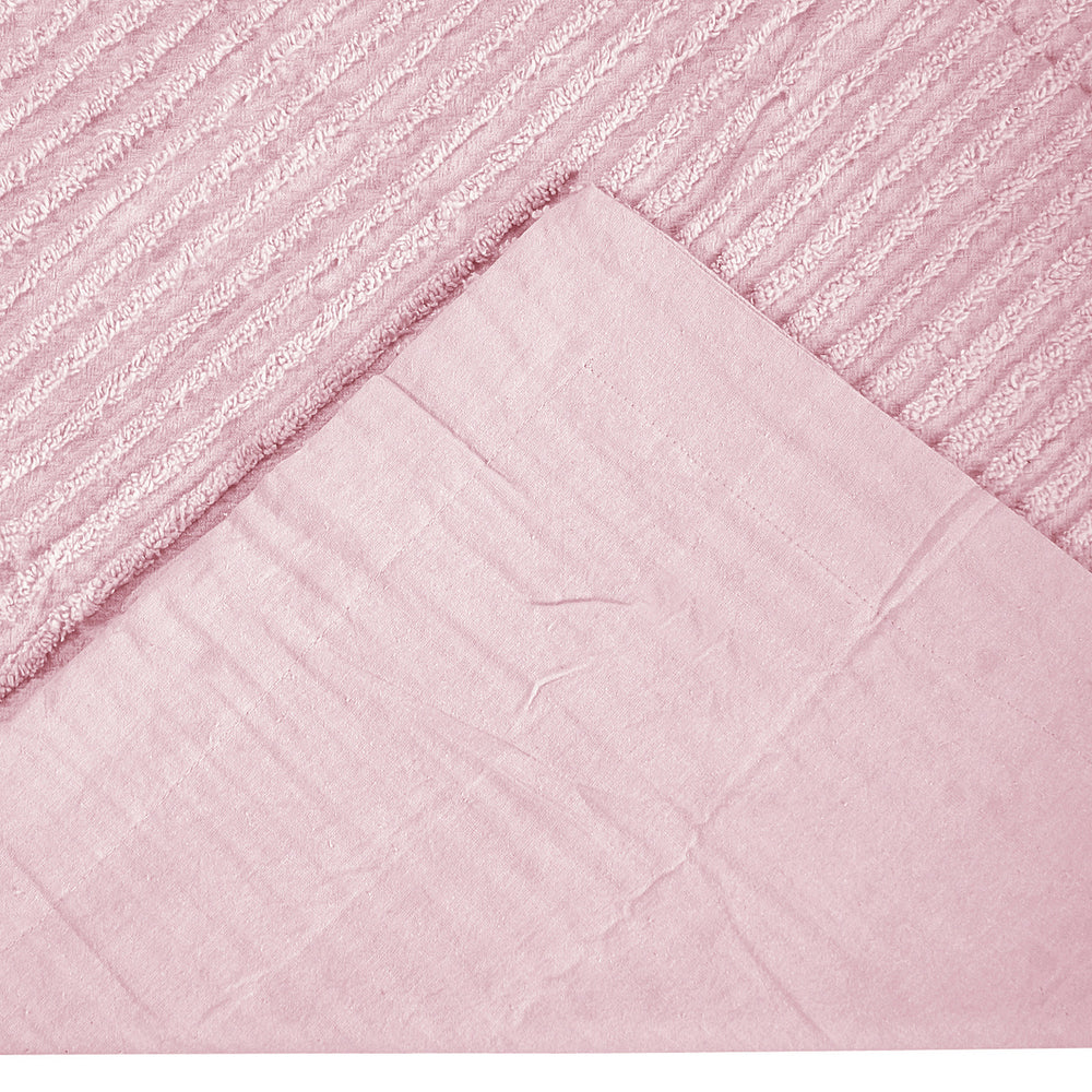 
                      
                        Jullian 100% Cotton Chenille Bedspread & Shams, Machine Washable Tufted Bold Stripes, Luxurious All-Season Bedding
                      
                    