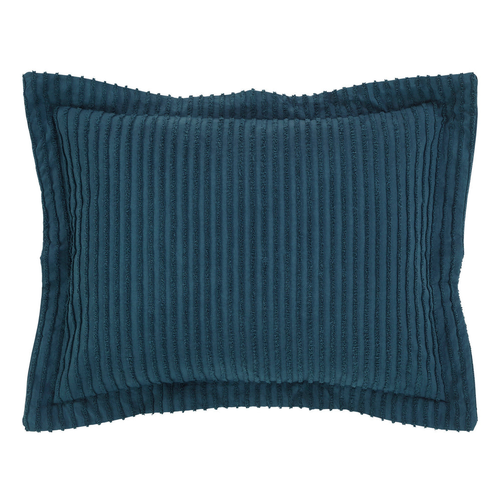 
                      
                        Jullian 100% Cotton Chenille Bedspread & Shams, Machine Washable Tufted Bold Stripes, Luxurious All-Season Bedding
                      
                    
