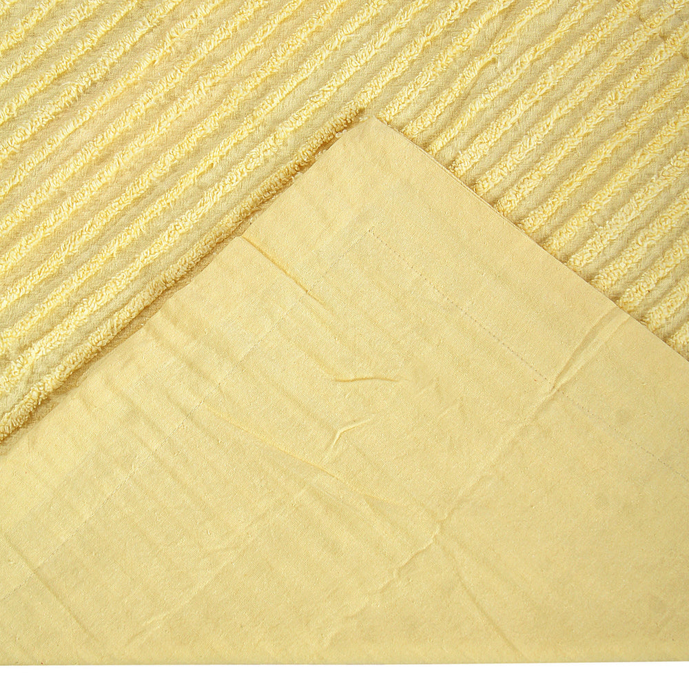 
                      
                        Jullian 100% Cotton Chenille Bedspread & Shams, Machine Washable Tufted Bold Stripes, Luxurious All-Season Bedding
                      
                    
