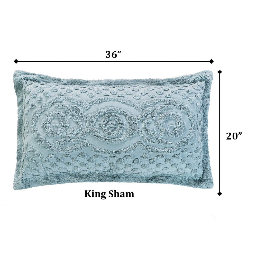 
                      
                        Heirloom 100% Cotton Chenille Bedspread & Shams, Medallion Design, Lightweight Luxury Coverlet
                      
                    