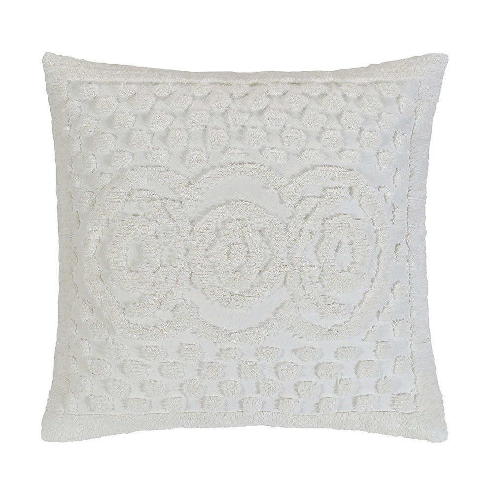 
                      
                        Heirloom 100% Cotton Chenille Bedspread & Shams, Medallion Design, Lightweight Luxury Coverlet
                      
                    