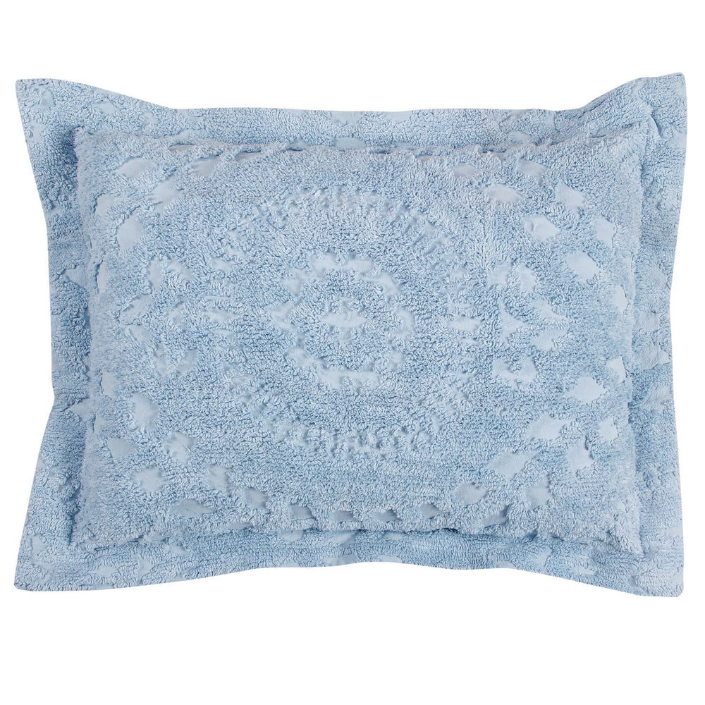 
                      
                        Rio 100% Cotton Chenille Bedspread & Shams, Tufted Floral Design, Soft & Breathable Luxury All-Season Bedding
                      
                    