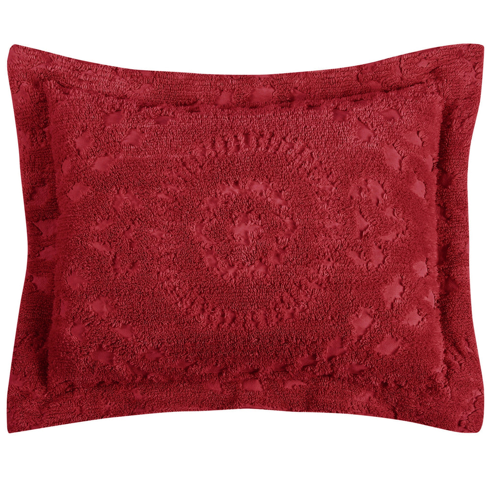 
                      
                        Rio 100% Cotton Chenille Bedspread & Shams, Tufted Floral Design, Soft & Breathable Luxury All-Season Bedding
                      
                    