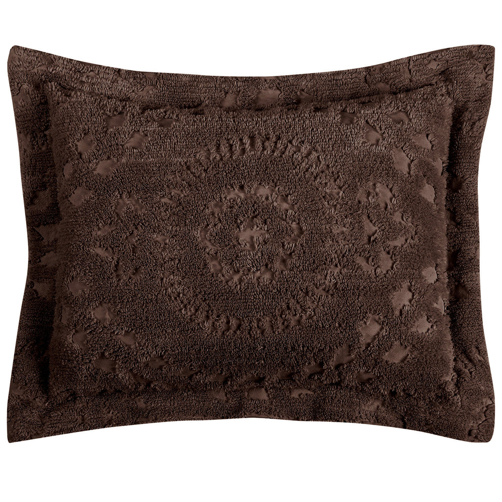 
                      
                        Rio 100% Cotton Chenille Bedspread & Shams, Tufted Floral Design, Soft & Breathable Luxury All-Season Bedding
                      
                    