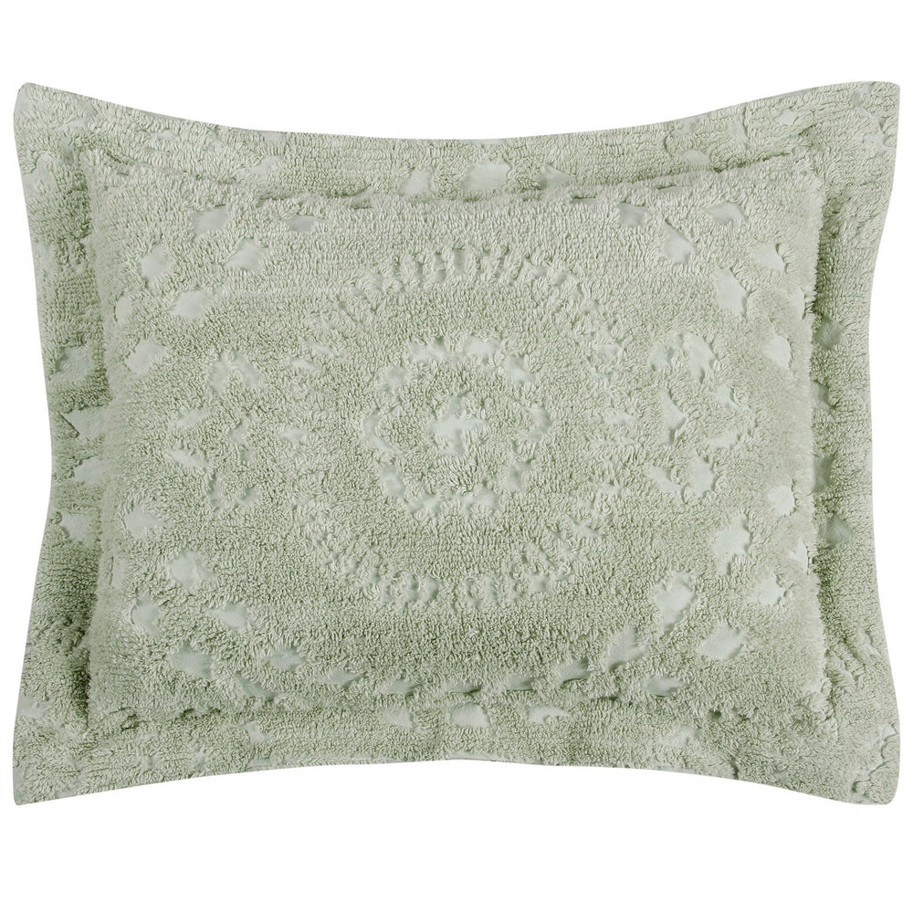 
                      
                        Rio 100% Cotton Chenille Bedspread & Shams, Tufted Floral Design, Soft & Breathable Luxury All-Season Bedding
                      
                    