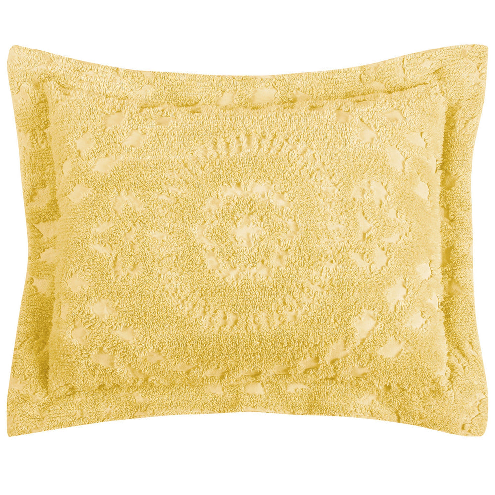 
                      
                        Rio 100% Cotton Chenille Bedspread & Shams, Tufted Floral Design, Soft & Breathable Luxury All-Season Bedding
                      
                    