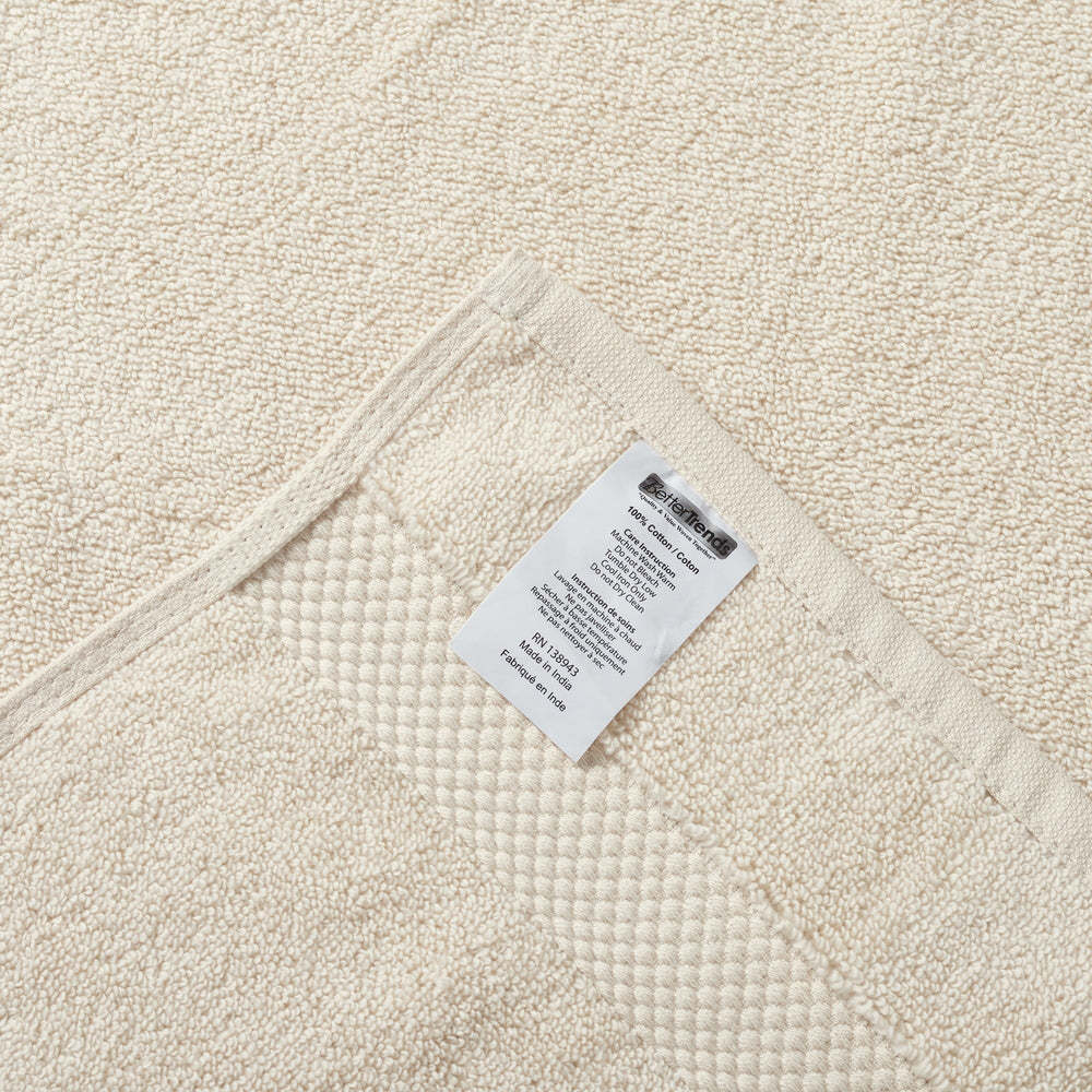 
                      
                        Splash Ultra-Soft Zero Twist 100% Ring Spun Cotton Mix Towel Set - Reversible, 550 GSM, Breathable, Lightweight, Absorbent Towels for Bathroom
                      
                    