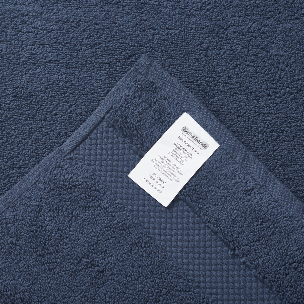 
                      
                        Splash Ultra-Soft Zero Twist 100% Ring Spun Cotton Mix Towel Set - Reversible, 550 GSM, Breathable, Lightweight, Absorbent Towels for Bathroom
                      
                    