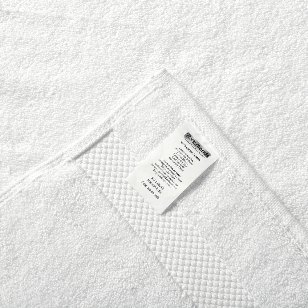 
                      
                        Splash Ultra-Soft Zero Twist 100% Ring Spun Cotton Mix Towel Set - Reversible, 550 GSM, Breathable, Lightweight, Absorbent Towels for Bathroom
                      
                    