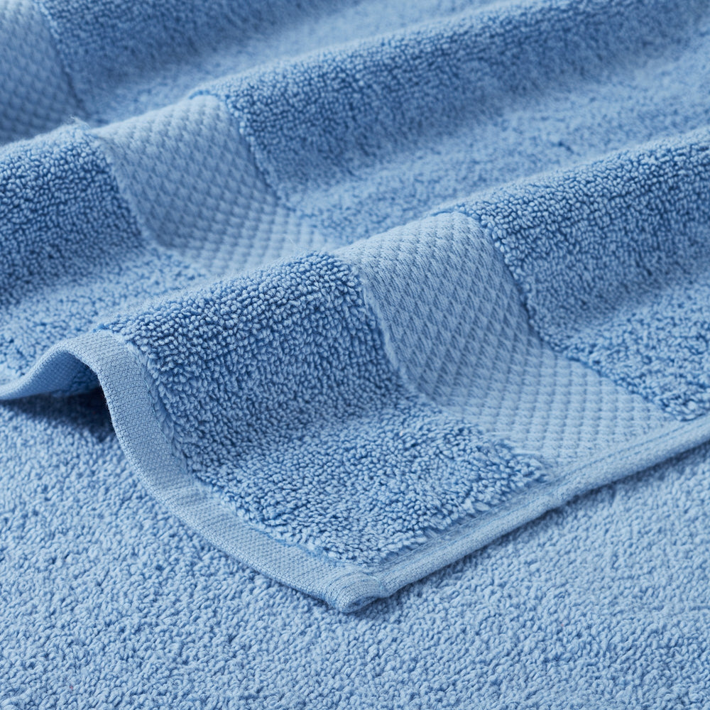 
                      
                        Splash Ultra-Soft Zero Twist 100% Ring Spun Cotton Mix Towel Set - Reversible, 550 GSM, Breathable, Lightweight, Absorbent Towels for Bathroom
                      
                    