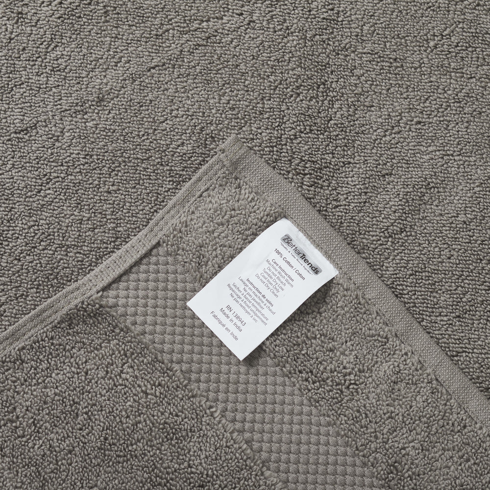 
                      
                        Splash Ultra-Soft Zero Twist 100% Ring Spun Cotton Mix Towel Set - Reversible, 550 GSM, Breathable, Lightweight, Absorbent Towels for Bathroom
                      
                    